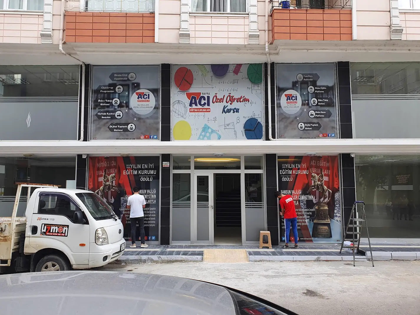 Açı Eğitim Kurumları Cam Giydirme ve One Way Vision Folyo