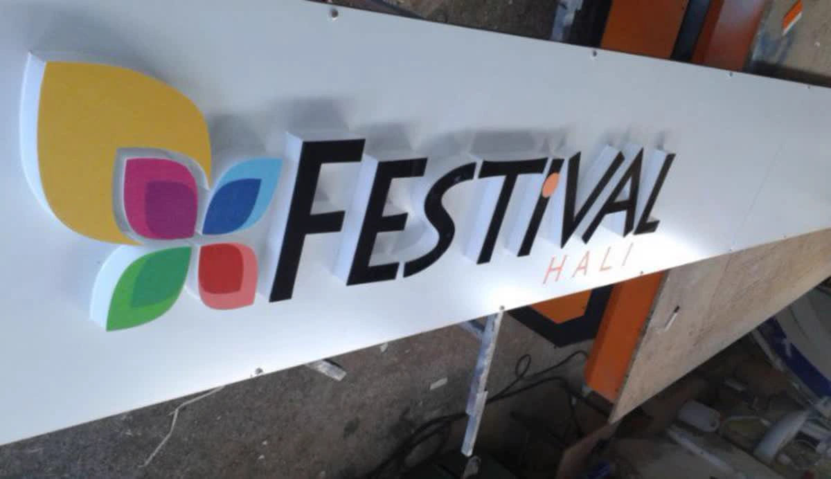 Festival Halı Bayi Tabelası İmalat ve Uygulama
