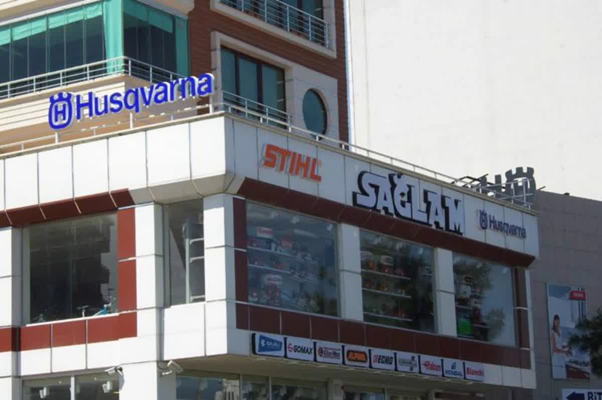 Husqvarna ve Stihl Bayi Cephe Tabelaları