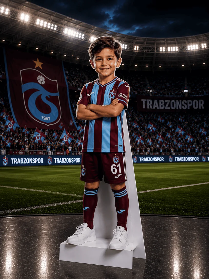 Trabzonspor Çocuk Maketi Sinop
