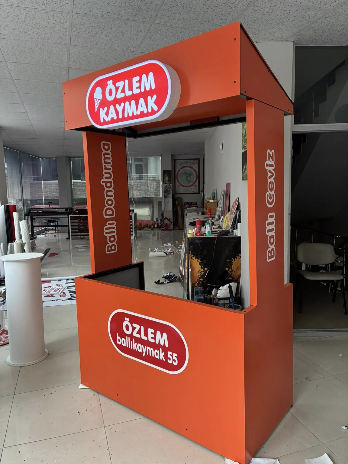 Özlem Ballı Kaymak Özel Tasarım Satış Standı