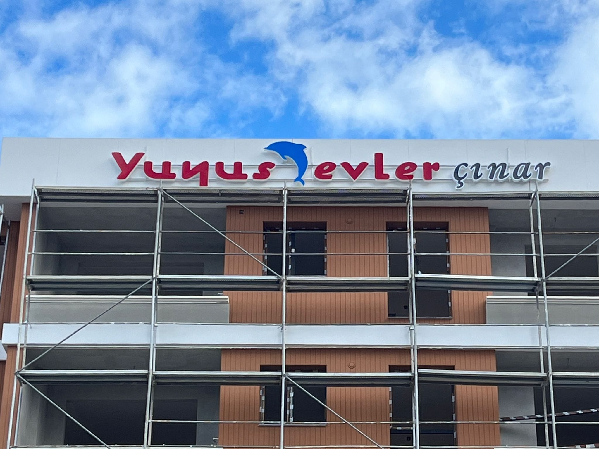 Yunus Evler Çınar Çatı Tabelası ve Yüksek İrtifa Montaj Samsun